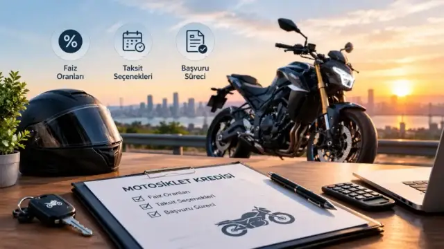 Motorsiklet Kredisi Rehberi 2026: Faiz Oranları, Taksit Seçenekleri ve Başvuru